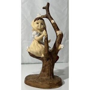 Precious moments girl In A Tree
